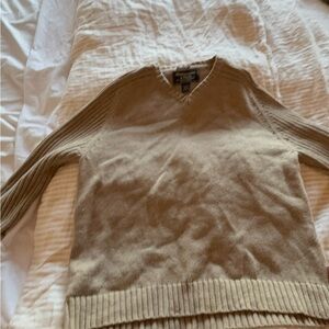 Vintage Abercrombie & Fitch Tan Knit Sweater